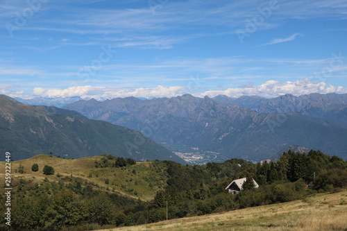 Wallpaper Mural View to Lake Maggiore from Monte Mottarone, Italy Torontodigital.ca
