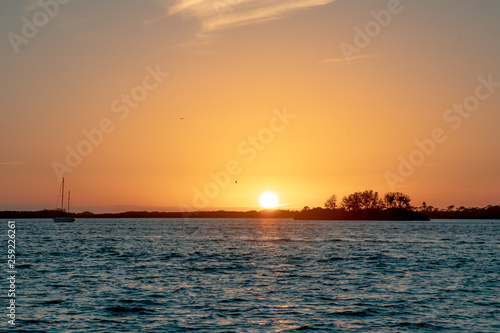 Sunset on the inter coastal waterways of Florida, USA © Karyn