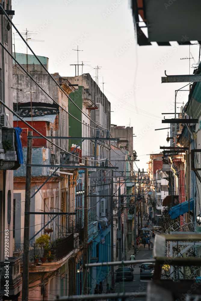 Neighborhood in Havana, Cuba 