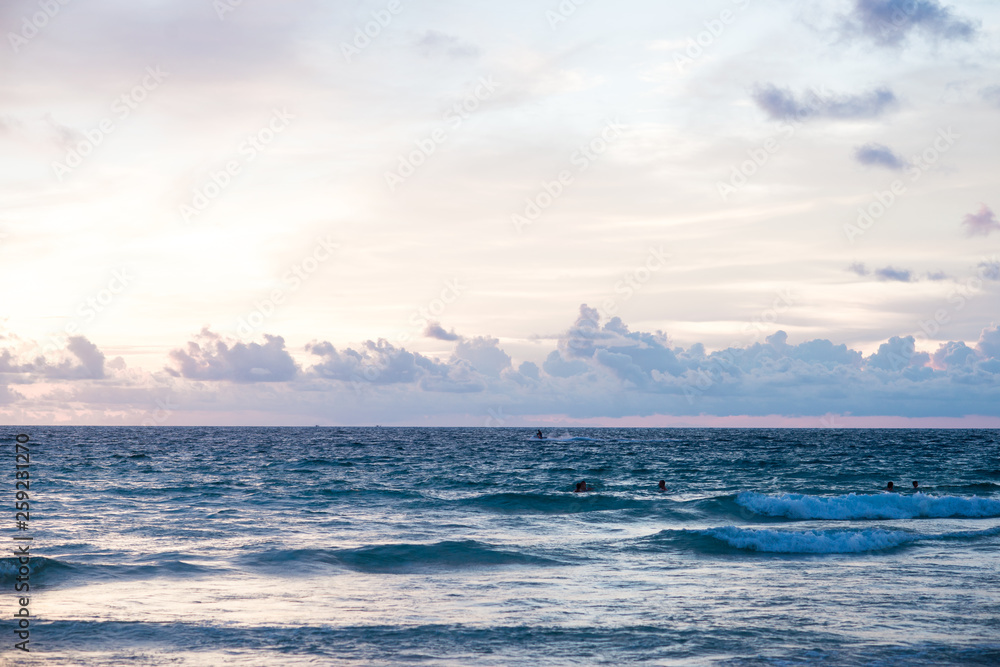 Fototapeta premium sunset sea in thailand