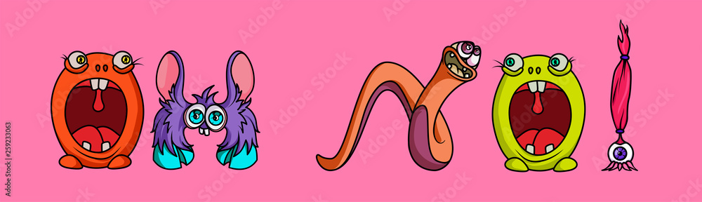 Naklejka premium Word 