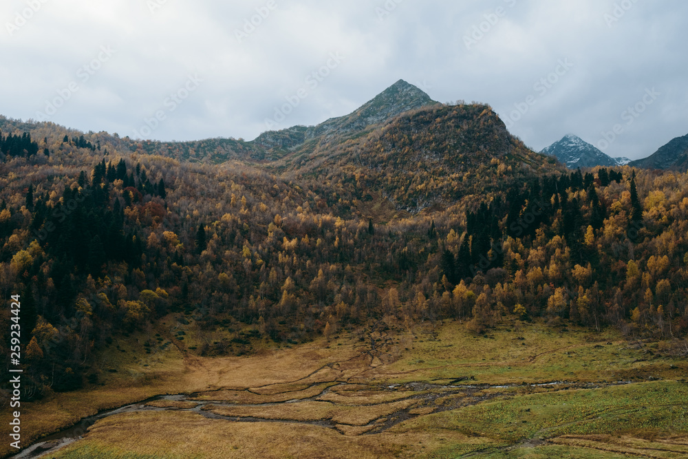 view of mountains