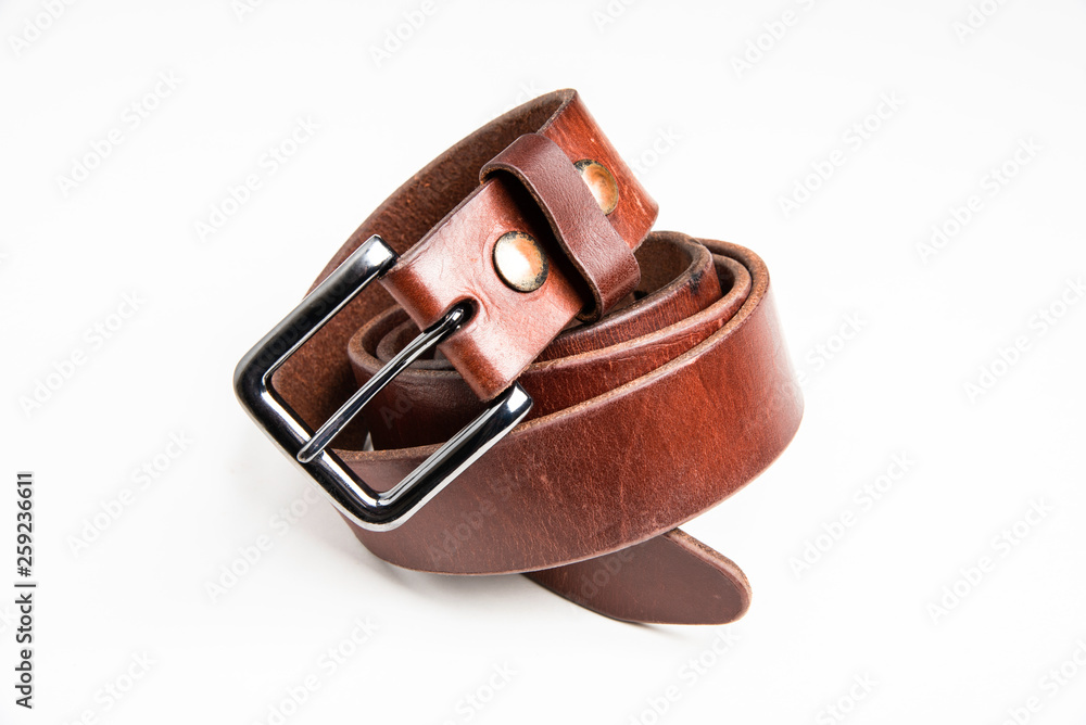 Preloved Men's Belt - Brown