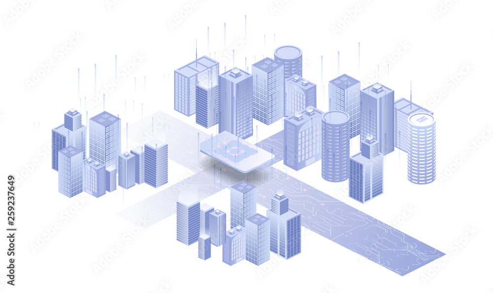 Building on white background. Network sim icon. Isolated illustration white background. Embedded SIM concept. Vector