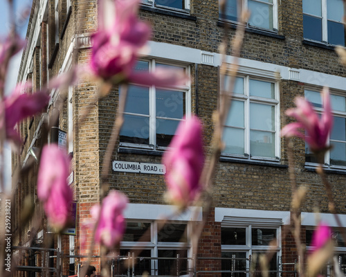 The Famous Flower Market in London