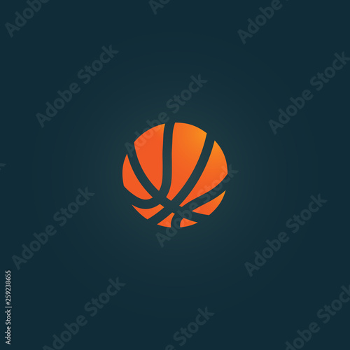 basketball ball logo