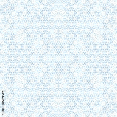abstract blue ice pattern symmetry. snowflake.
