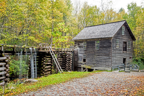 Mingus Mill in Cherokee, North Carolina. photo