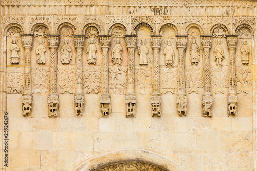 Fragment of decoration of an Orthodox church (bas-relief)