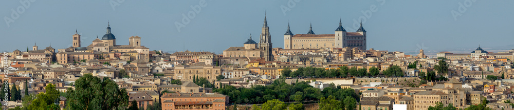 Europe, Spain, Toledo panorama