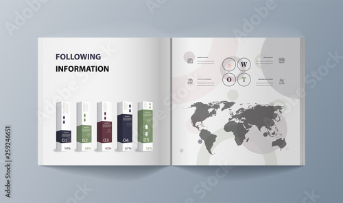 This template is the best as a business presentation, used in marketing and advertising, flyer and banner, the annual report