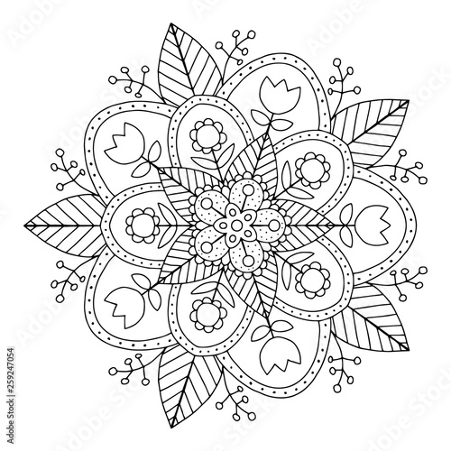 Mandala – Blumen