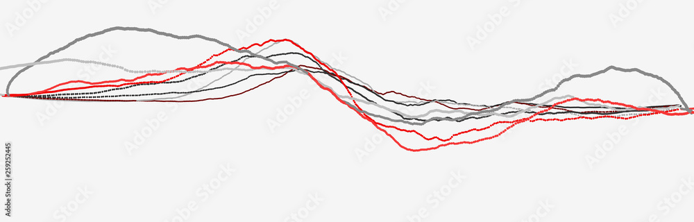 Heartbeat line. Cardiogram. Heart pulse. Dynamic light flow. 3d rendering. Heartbeat line. Cardiogram. Heart pulse. Dynamic light flow. 3d rendering.