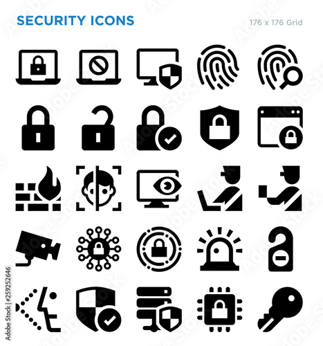 Security Vector Icon Set