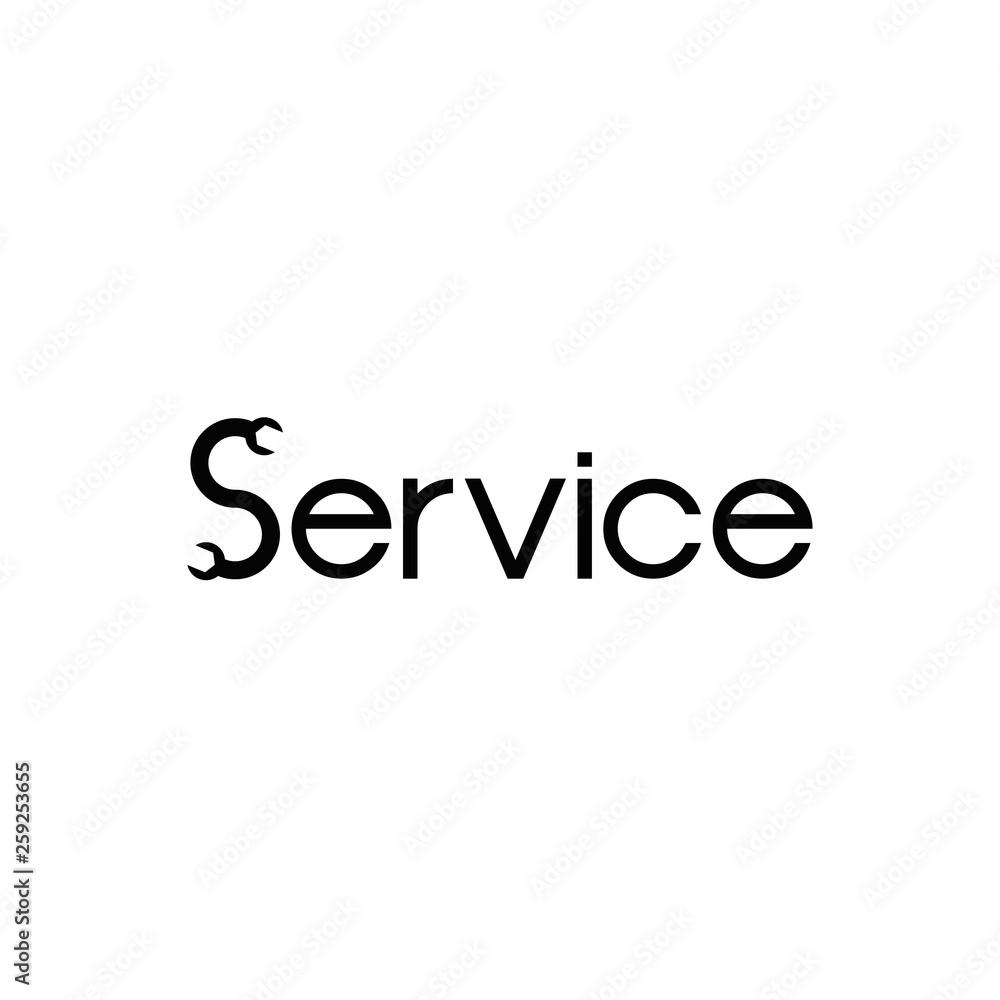 Service Text,Repair Logo Service Text,Repair Logo