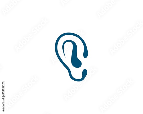 Hearing Logo vector