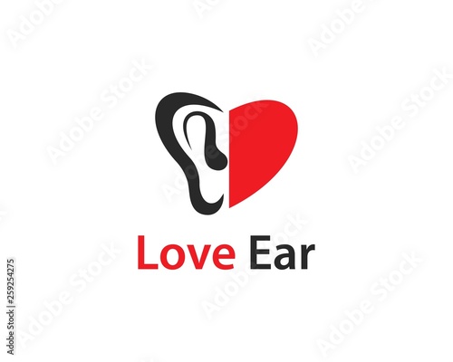 Hearing Logo vector