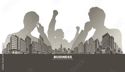 ビジネスイメージのイラスト