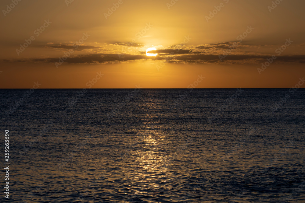 Sundown on The Gulf of Mexico - from Sanibel Island, Florida Sundown on The Gulf of Mexico - from Sanibel Island, Florida