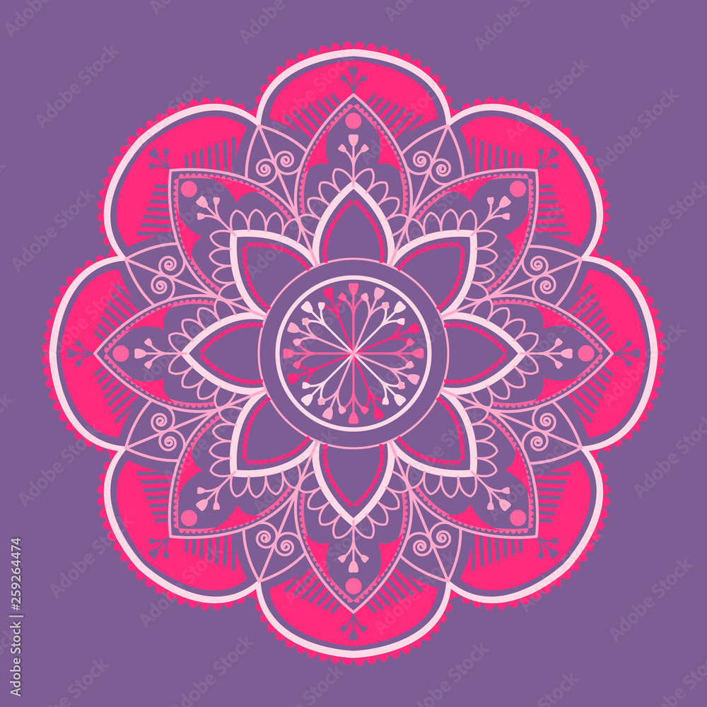 Spiritual Hindu mandala