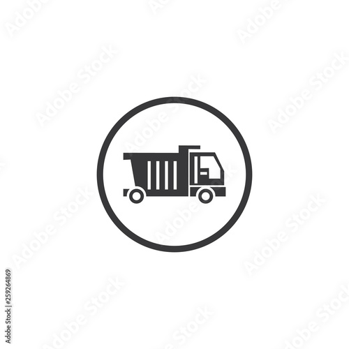 construction truck in the circle button.jpg