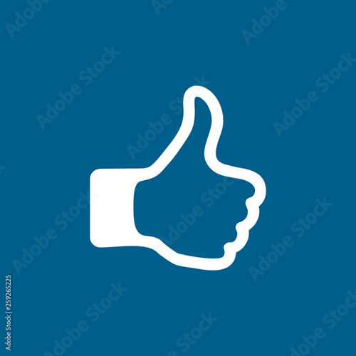 illustration of like icon