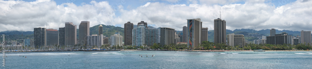Fototapeta premium Hotel Ocean Shoreline