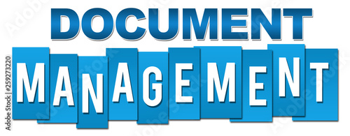 Document Management Blue Professional 