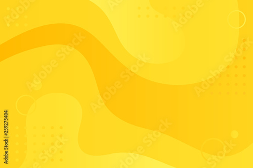 Abstract fluid creative templates, gradient waves background. Yellow  liquids design.  Modern vector illustration for graphic design, banner, poster.