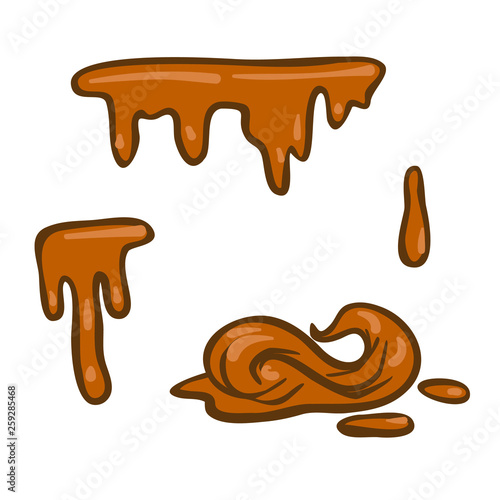 Peanut butter doodle vector icon. Cartoon illustration of peanut icon for web design. Nuts hand drawn emblems and labels isoleted on white backgraund