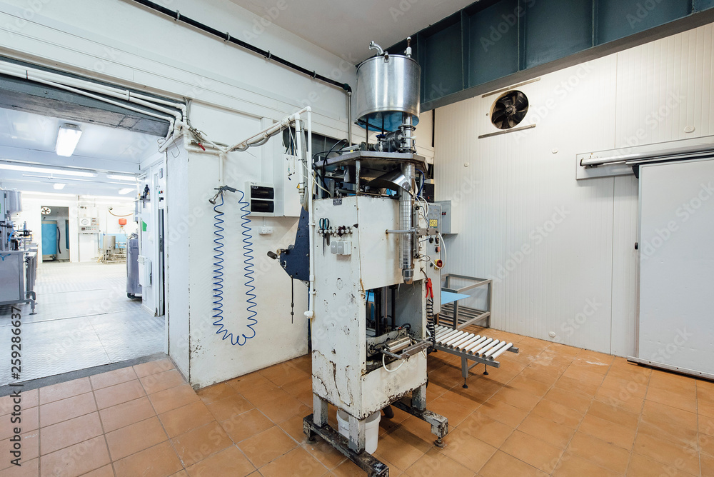 Equipment for the production of milk and dairy products at a dairy plant Equipment for the production of milk and dairy products at a dairy plant