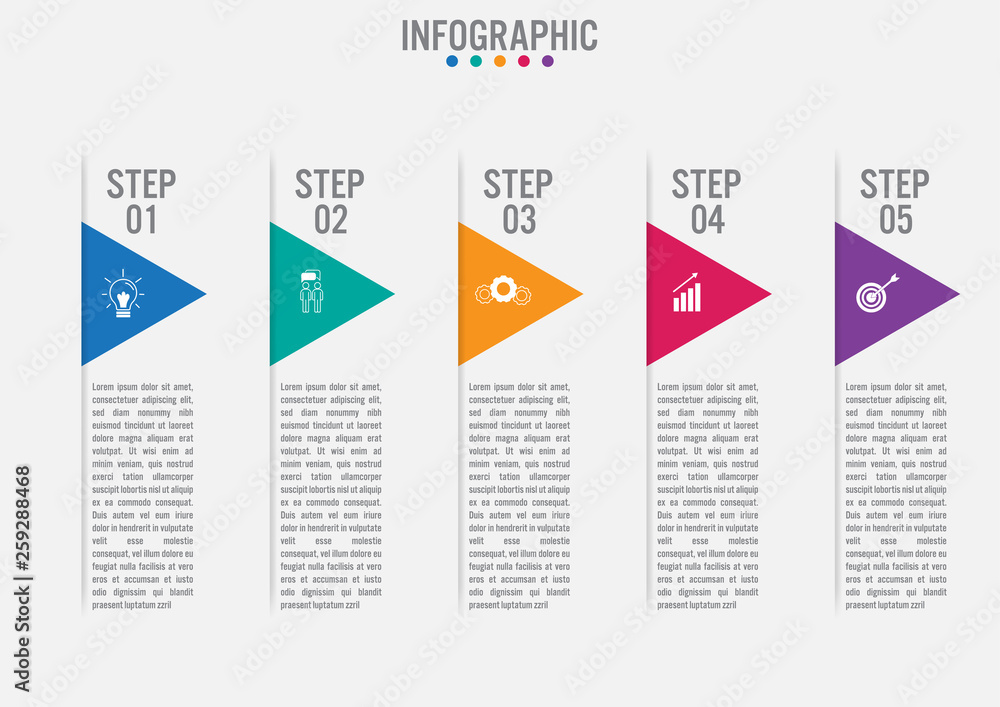 Business infographic labels template with 5 options.Creative concept for infographic.. Business infographic labels template with 5 options.Creative concept for infographic..