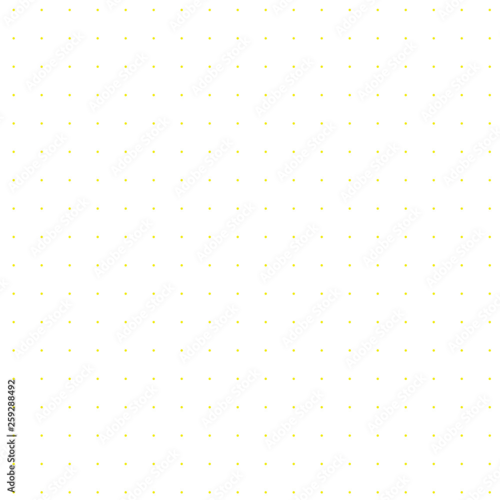 Yellow dots on white background. Yellow dots on white background.