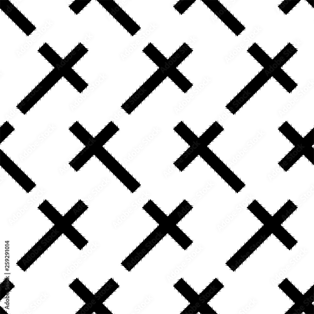 Christian Cross Seamless Pattern Christian Cross Seamless Pattern