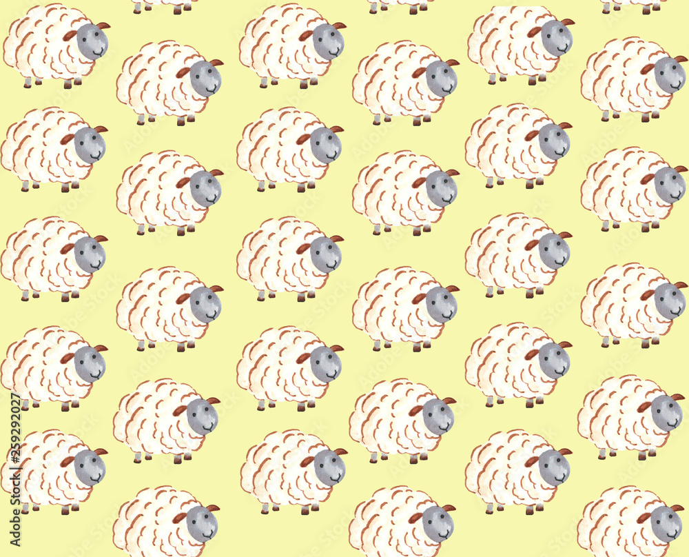 cute watercolor hops seamless pattern cute watercolor hops seamless pattern