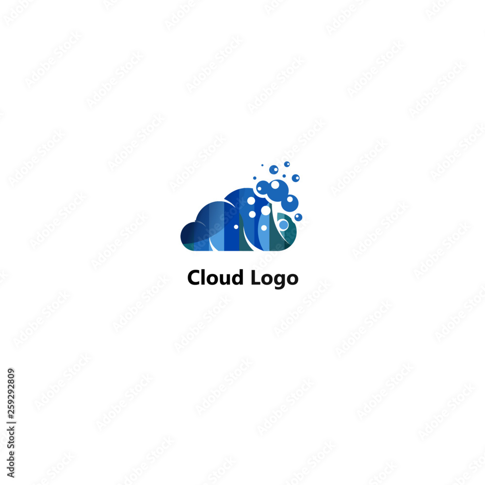 Cloud Logo Template Cloud Logo Template