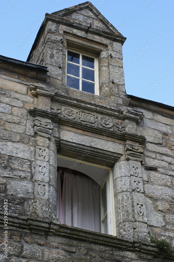 Renaissance house in Rochefort-en-Terre (Brittany - France)