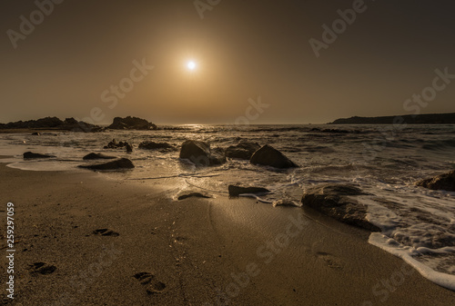 Sunset at the beach