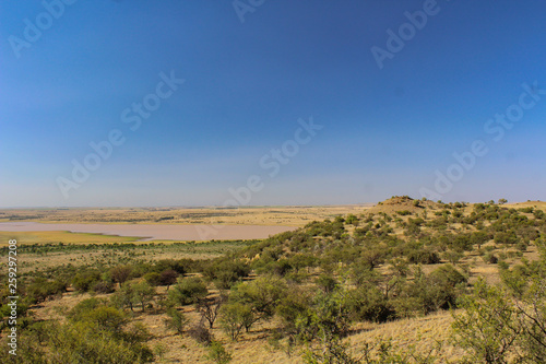 African landscape - Willem Pretorius game reserve in South Africa