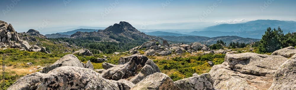 Landscape Monte Limbara Sardinien