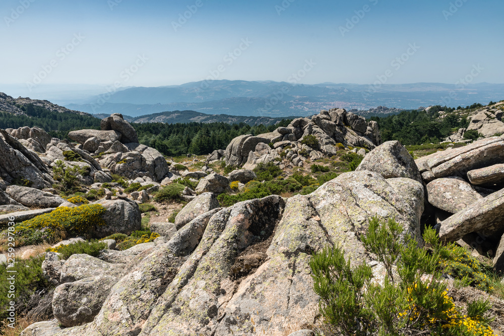 Landscape Monte Limbara Sardinien Landscape Monte Limbara Sardinien