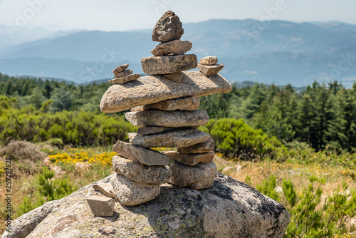 Cairns on a Rock