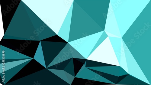 blue abstract geometric background with triangles for texture, wallpaper and invitation cards