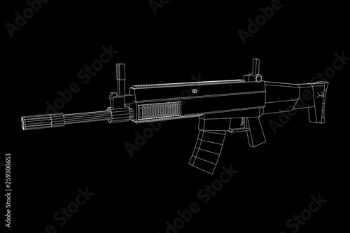 Assault automatic fire rifle