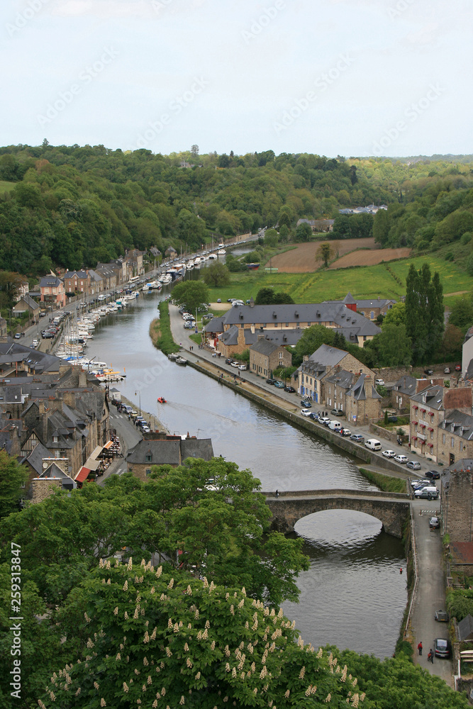 City of Dinan (Brittany - France)