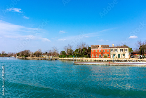 Fototapeta Naklejka Na Ścianę i Meble -  Italy, Venice, view of the landscape near the island of Murano