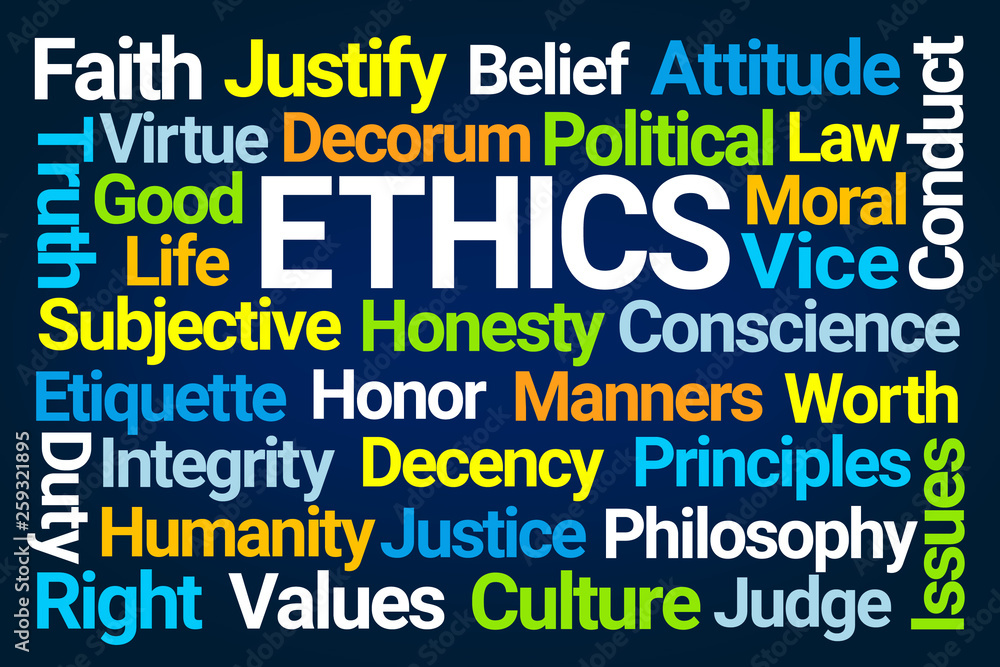 Ethics Word Cloud Ethics Word Cloud