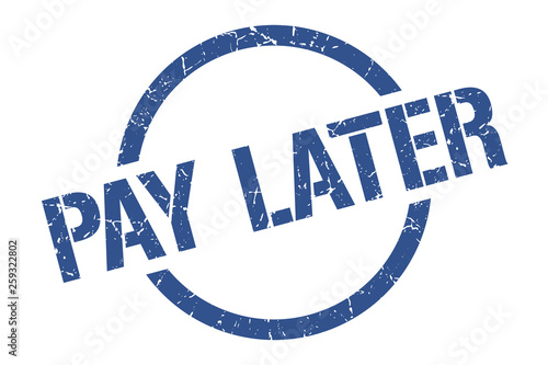 pay later stamp