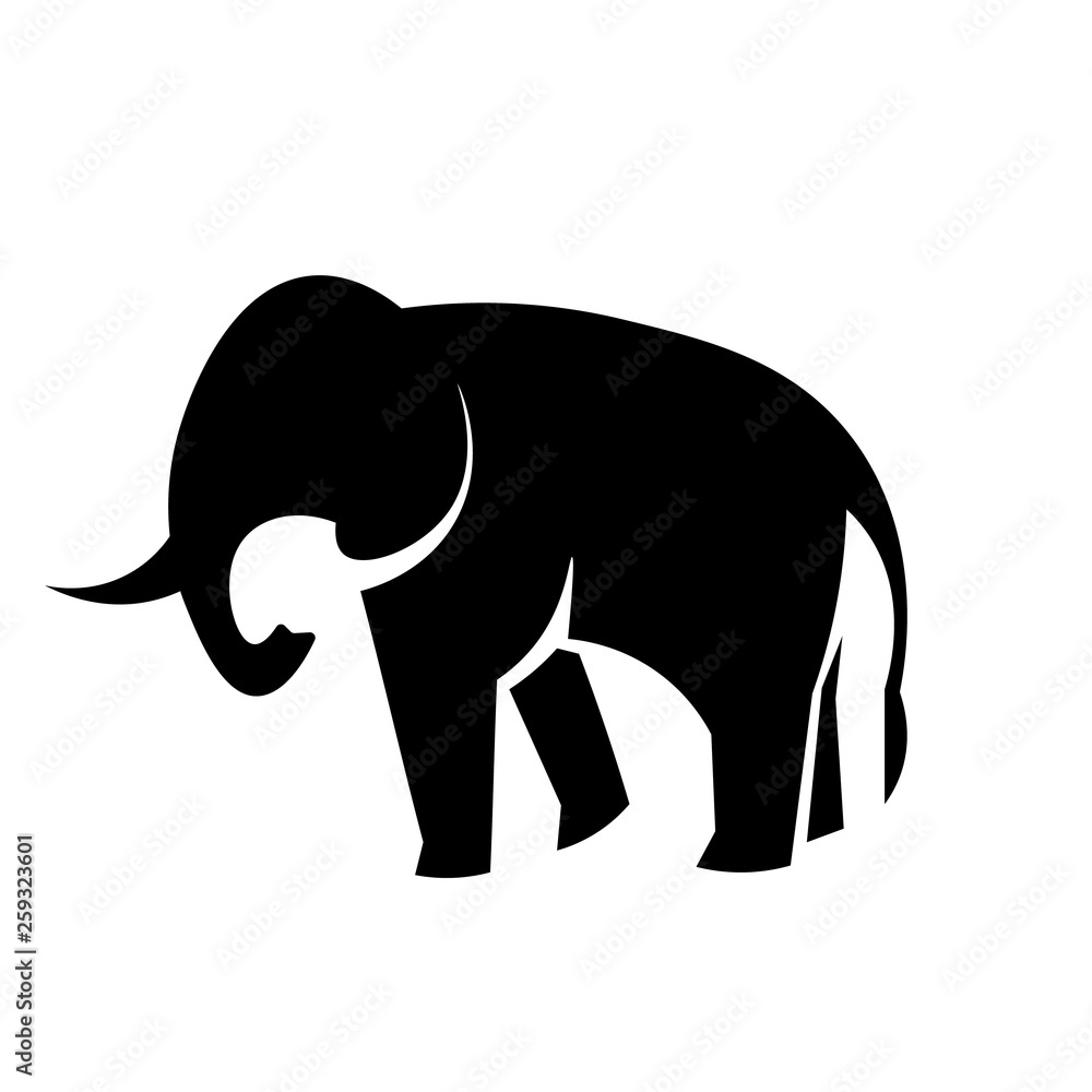 Elephant Icon Vector Elephant Icon Vector