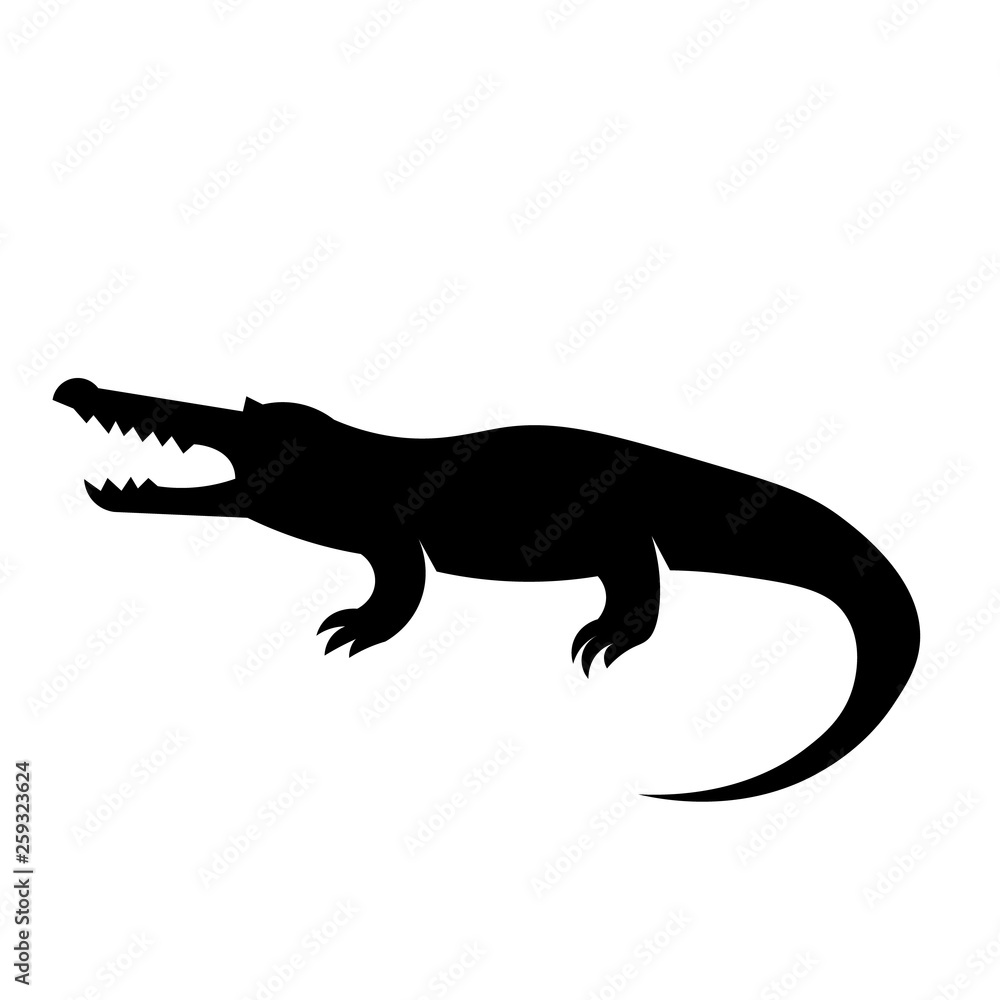 Crocodile Icon Vector